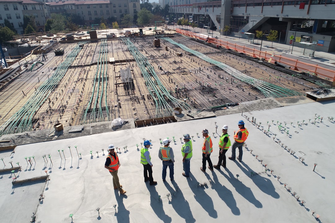 Construction management team